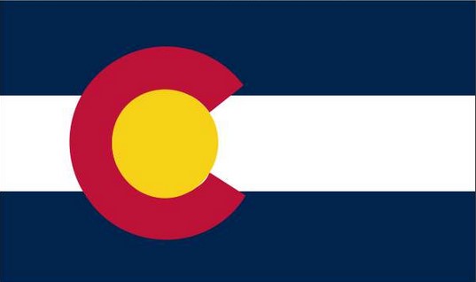 State of Colorado 3x5 Flag