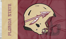 Load image into Gallery viewer, FSU Football 3x5 Flag with Two Metal Grommets
