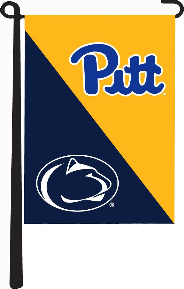 University of Pittsburgh - Penn State University House Divided Garden Flag