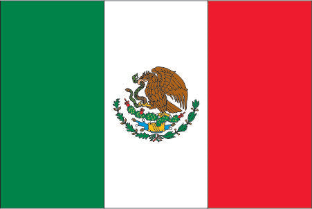 3x5 Mexico Flag