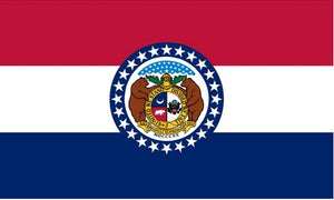 State of Missouri 3x5 Flag