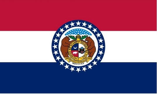 State of Missouri 3x5 Flag