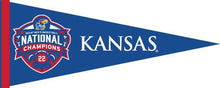 Load image into Gallery viewer, University of Kansas Basketball Pennant
