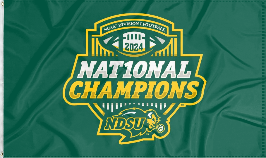 3x5 NDSU Football FCS Championship 2024 Flag