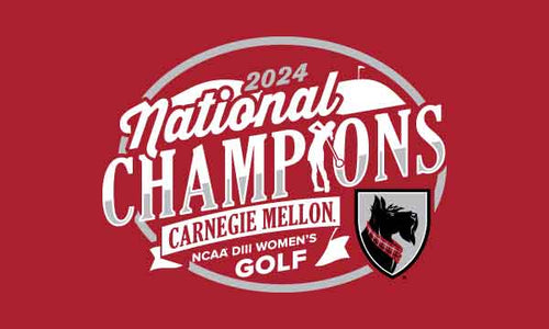 Red 3x5 Carnegie Mellon NCAA Women's Golf Championship 2024 Golf Flag