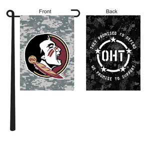 Operation Hat Trick - Florida State Seminoles Garden Flag