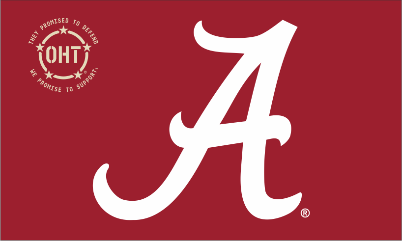 Operation Hat Trick - Alabama Crimson Tide 3x5 Flag