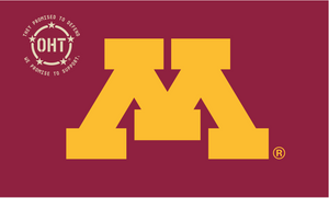 Operation Hat Trick - Minnesota Golden Gophers 3x5 Flag