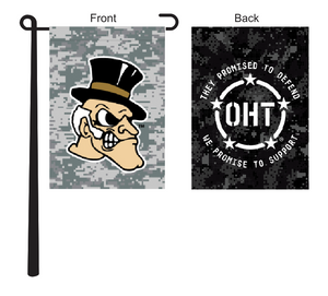 Operation Hat Trick - Wake Forest Demon Deacons Garden Flag