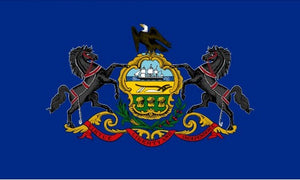 State of Pennsylvania 3x5 Flag