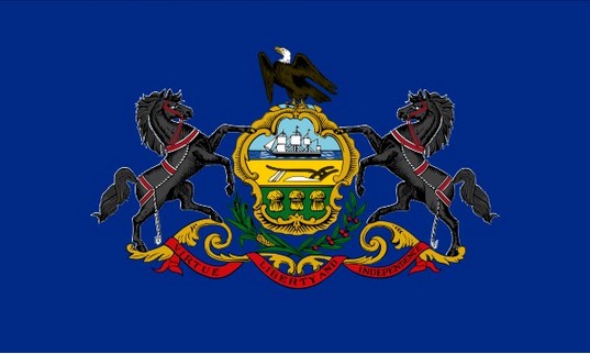 State of Pennsylvania 3x5 Flag