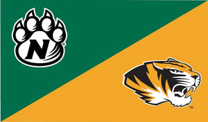 Northwest Missouri State University - University of Missouri 3x5 House Divided Flag