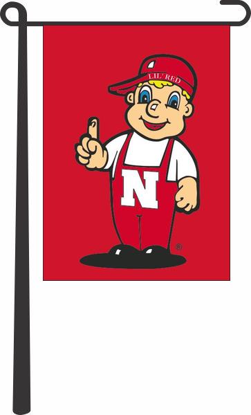 University of Nebraska - Lil Red Garden Flag