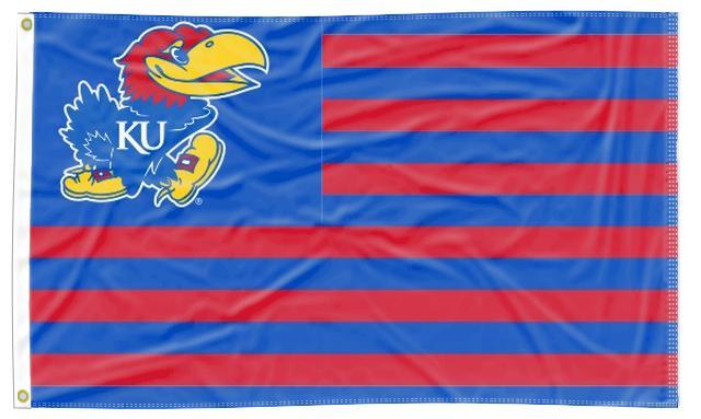 Kansas - Jayhawks National 3x5 Flag – A to Z Flags, LLC