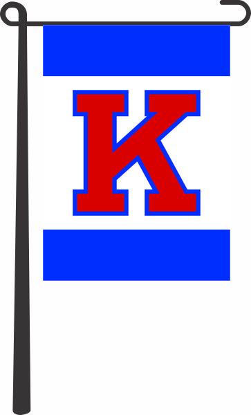 Kansas - 3 Panel Game Day Garden Flag