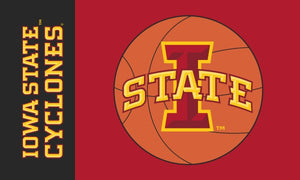 2 Panel 3x5 Iowa State Basketball Flag