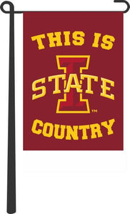 Iowa State - This Is Cyclones Country Garden Flag