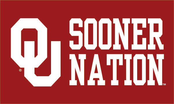 3x5 University of Oklahoma Flag with OU Sooner Nation Logo – A to Z ...