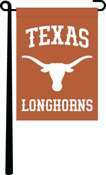 Orange 13x18 University of Texas Longhorns Garden Flag