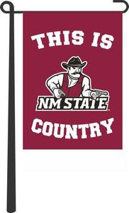 New Mexico State University - This Is New Mexico State University Aggies Country Garden Flag