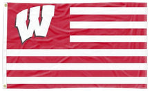 Load image into Gallery viewer, University of Wisconsin - Badgers National 3x5 Flag
