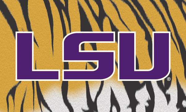 LSU - Tiger Skin 3x5 Flag