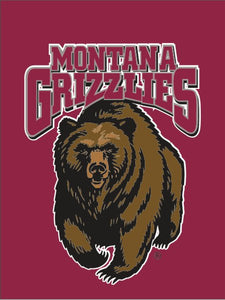 University of Montana - Grizzlies House Flag