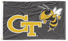 Load image into Gallery viewer, Georgia Tech - GT Buzz Black 3x5 Flag

