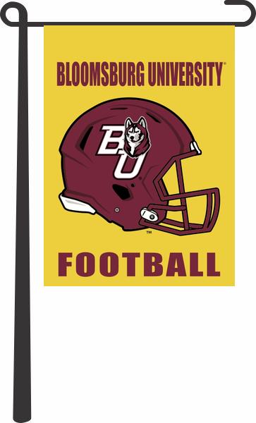 Bloomsburg University - Football Garden Flag