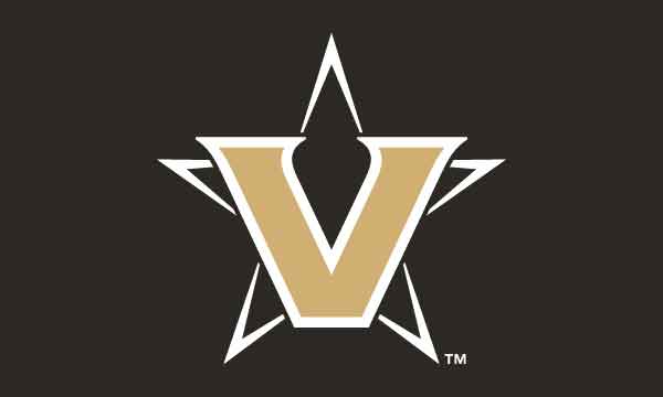 Vanderbilt University - Star V 3x5 Flag