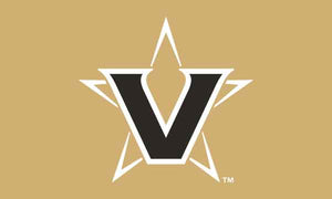 Vanderbilt University - Star V 3x5 Flag