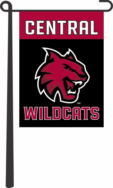 Central Washington University - Wildcats Garden Flag