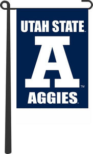 Utah State University - A Aggies Garden Flag