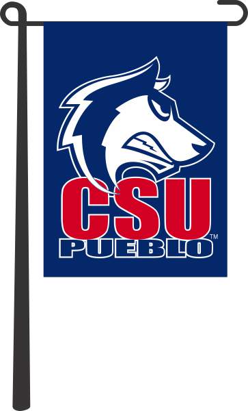 Colorado State University-Pueblo - Thunderwolves Garden Flag