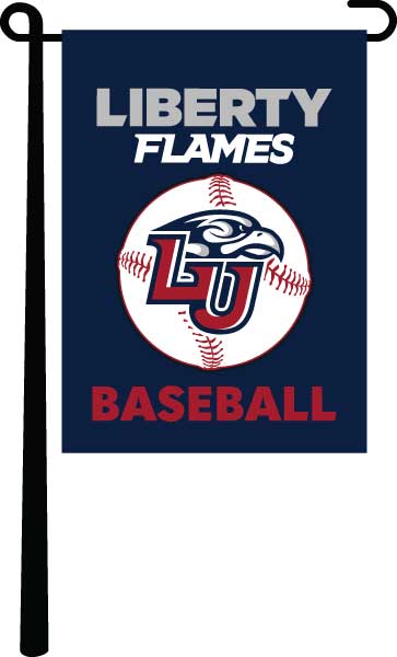 Liberty University - Baseball Garden Flag