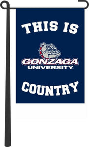 Gonzaga - This Is Bulldogs Country Garden Flag