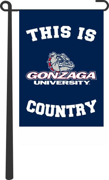 Gonzaga - This Is Bulldogs Country Garden Flag