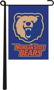 Morgan State - Bear Head Morgan State Bears Garden Flag