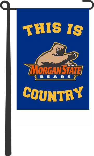 Morgan State - This Is Morgan State Bears Country Garden Flag