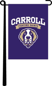 Carroll College - Fighting Saints Purple Garden Flag