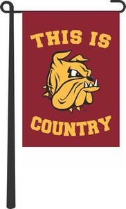 Minnesota Duluth - This Is Bulldogs Country Garden Flag