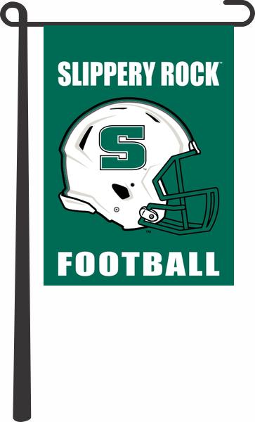 Slippery Rock - Football Garden Flag