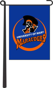 Mary North Dakota - Marauders Blue Garden Flag