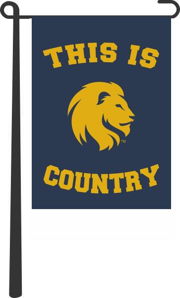 Texas A&M University-Commerce - This Is Lions Country Garden Flag