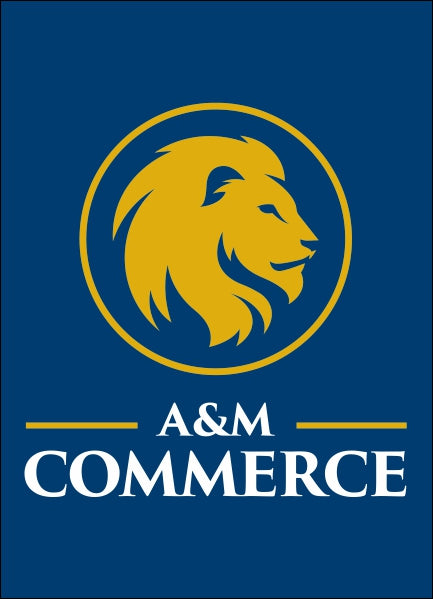 Texas A&M University-Commerce - Lions House Flag