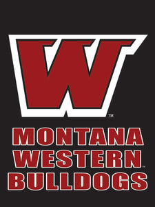 Montana Western - W Bulldogs House Flag