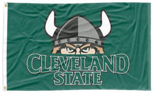 Load image into Gallery viewer, Cleveland State University - Vikings Green 3x5 Flag
