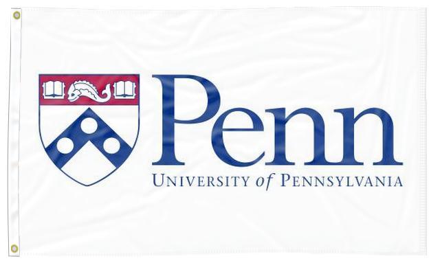 University of Pennsylvania (UPENN) - Quakers White 3x5 Flag – A to Z ...