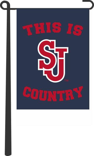 St. John's University NY - This Is St. John's University Red Storm Country Garden Flag