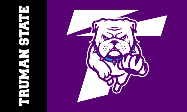 Truman State University - Truman State Bulldogs 3x5 Flag